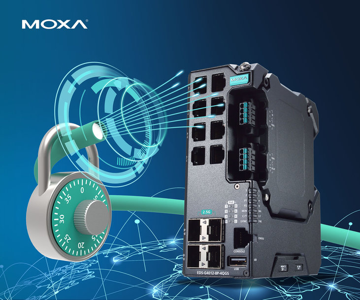 Moxa präsentiert seine industriellen Netzwerklösungen der nächsten Generation zur Unterstützung der Zukunftssicherheit der Industrieautomation